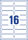 AVERY Zweckform Namensetiketten L4783-20 weiß 88,9 x 31,0 mm, 20 Blatt