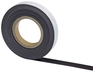 MAUL Magnetband selbstklebend schwarz 2,5 cm x 10,0 m, 1 St.