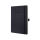 SIGEL Notizbuch Conceptum® ca. DIN A5 kariert, schwarz Softcover 194 Seiten, 1 St.