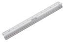 WESTCOTT Lineal 30,0 cm, silber