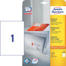 AVERY Zweckform Etiketten 6125 weiß 210,0 x 297,0...