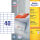 AVERY Zweckform Etiketten 3651-200 weiß 52,5 x 29,7 mm, 220 Blatt