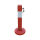 Anfahrsicherer Absperrpfosten 70x70 mm, umlegbar mit Profilzylinderschloss
