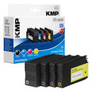 KMP H100V schwarz, cyan, magenta, gelb Druckerpatronen...