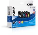 KMP H100V  schwarz, cyan, magenta, gelb Druckerpatronen...