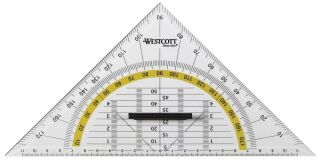 WESTCOTT Geometrie-Dreieck 25,0 cm