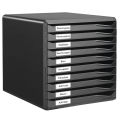 LEITZ Schubladenbox Formular-Set  schwarz 5294-00-95, DIN...
