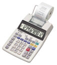 SHARP EL-1750V Tischrechner druckend lichtgrau