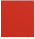 PAPERFLOW Trennwand easyScreen, rot 160,0 x 173,2 cm, 1 St.