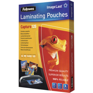 Fellowes Laminierfolien Capture125 ImageLast glänzend für A4 125 micron, 100 St.