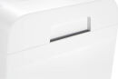 HSM shredstar X8 Aktenvernichter mit Partikelschnitt P-4, 4,5 x 30 mm, bis 8 Blatt, weiß