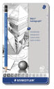 STAEDTLER Mars Lumograph 100 Bleistifte B, H, HB, 2H, 2B,...