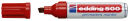 edding 500 Permanentmarker rot 2,0 - 7,0 mm, 1 St.