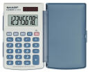 SHARP EL-243S Taschenrechner grau/blau