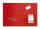 SIGEL Glas-Magnettafel artverum® 60,0 x 40,0 cm rot