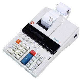 TA 121 PD Eco Tischrechner druckend lichtgrau