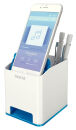 LEITZ Stiftehalter WOW Duo Colour perlweiß/blau...