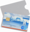 10 EICHNER Kreditkartenhülle transparent 9,0 x 5,9 cm
