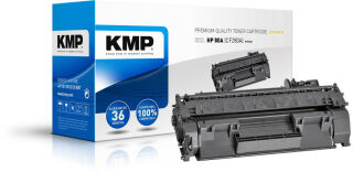 KMP H-T233  schwarz Toner kompatibel zu HP 80A (CF280A)
