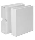 EICHNER Präsentationsringbuch 4-Ringe weiß 8,0 cm DIN A4, 1 St.
