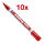 edding 400 Permanentmarker rot 1,0 mm, 10 St.