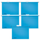 LEITZ Hängemappen ALPHA® 1985 blau, 5 St.