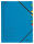 LEITZ Ordnungsmappe 3907 7 Fächer blau