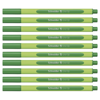 Schneider Line-Up Fineliner grün 0,4 mm, 10 St.