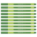 Schneider Line-Up Fineliner grün 0,4 mm, 10 St.