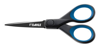 DAHLE Papierschere OFFICE TITANIUM schwarz-blau 13,0 cm