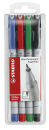 STABILO OHPen universal Folienstifte-Set farbsortiert...