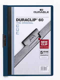 DURABLE Klemmhefter DURACLIP nachtblau, 25 St.
