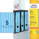 AVERY Zweckform Ordneretiketten L4749-20 blau, 20 Blatt
