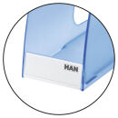 HAN Beschriftungsschilder mit Clip transparent, 10 St.