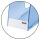 HAN Beschriftungsschilder mit Clip transparent, 10 St.