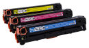 HP 125A (CF373AM) cyan, magenta, gelb Tonerkartuschen, 3er-Set