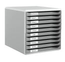 LEITZ Schubladenbox Form Set  dunkelgrau 52810089, DIN A4...