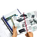 Top-Print Abheftschienen rot DIN A4 25 Blatt, 25 St.