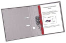 Expro Klemmschienen mit Abheftleiste rot DIN A4 30 Blatt,...