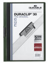 DURABLE Klemmhefter DURACLIP dunkelgrün, 25 St.
