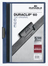 DURABLE Klemmhefter DURACLIP dunkelblau, 25 St.