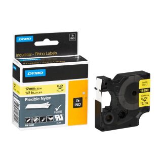 DYMO Schriftband D1 41913 (40913) S0720680, 9 mm, schwarz auf weiß, 1 St.