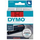 DYMO Schriftband D1 40917 S0720720, 9 mm, schwarz auf rot, 1 St.