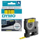 DYMO Schriftband D1 40918 S0720730, 9 mm, schwarz auf...