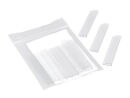 styro Beschriftungsschilder mit Clip transparent, 10 St.