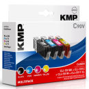 KMP C90V  schwarz, cyan, magenta, gelb Druckerpatronen...