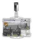 DURABLE Namensschilder mit Clip 8,5 x 5,4 cm, 25 St.