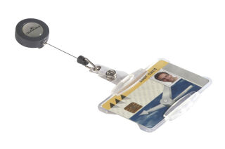 DURABLE Namensschilder mit Jojo 8,5 x 5,4 cm, 10 St.