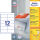 AVERY Zweckform Etiketten 3659-200 weiß 97,0 x 42,3 mm, 220 Blatt