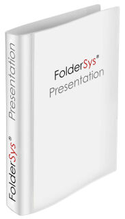 FolderSys Ringbuch 4-Ringe transparent 4,0 cm DIN A4, 1 St.